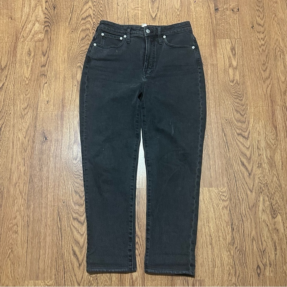 Madewell Charcoal Denim Pants